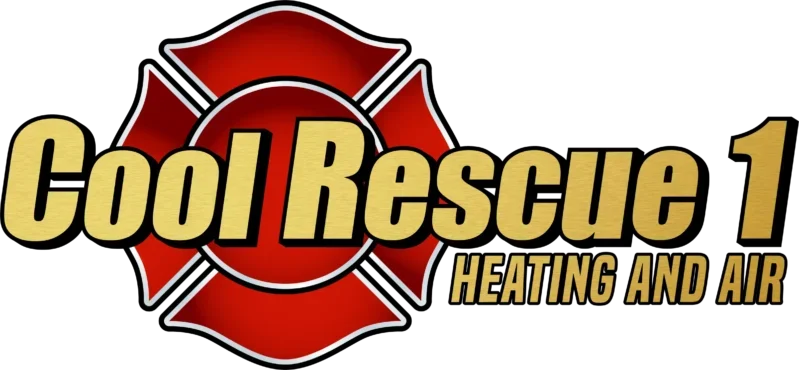 Cool Rescue 1 Heating and Air HVAC company logo serving Caddo Mills, Greenville, Royse City, and surrounding Texas communities