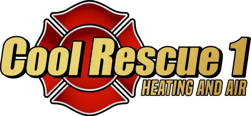 Cool Rescue 1 Heating and Air HVAC company logo serving Caddo Mills, Greenville, Royse City, and surrounding Texas communities