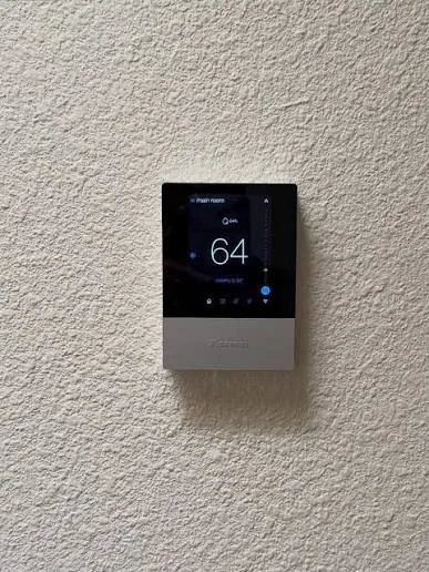 Daikin One+ Smart Thermostat installation in Caddo Mills, TX by Cool Rescue 1 Heating & Air